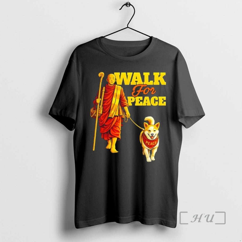Trending Walk For Peace Walking Monks And Aloka Dog