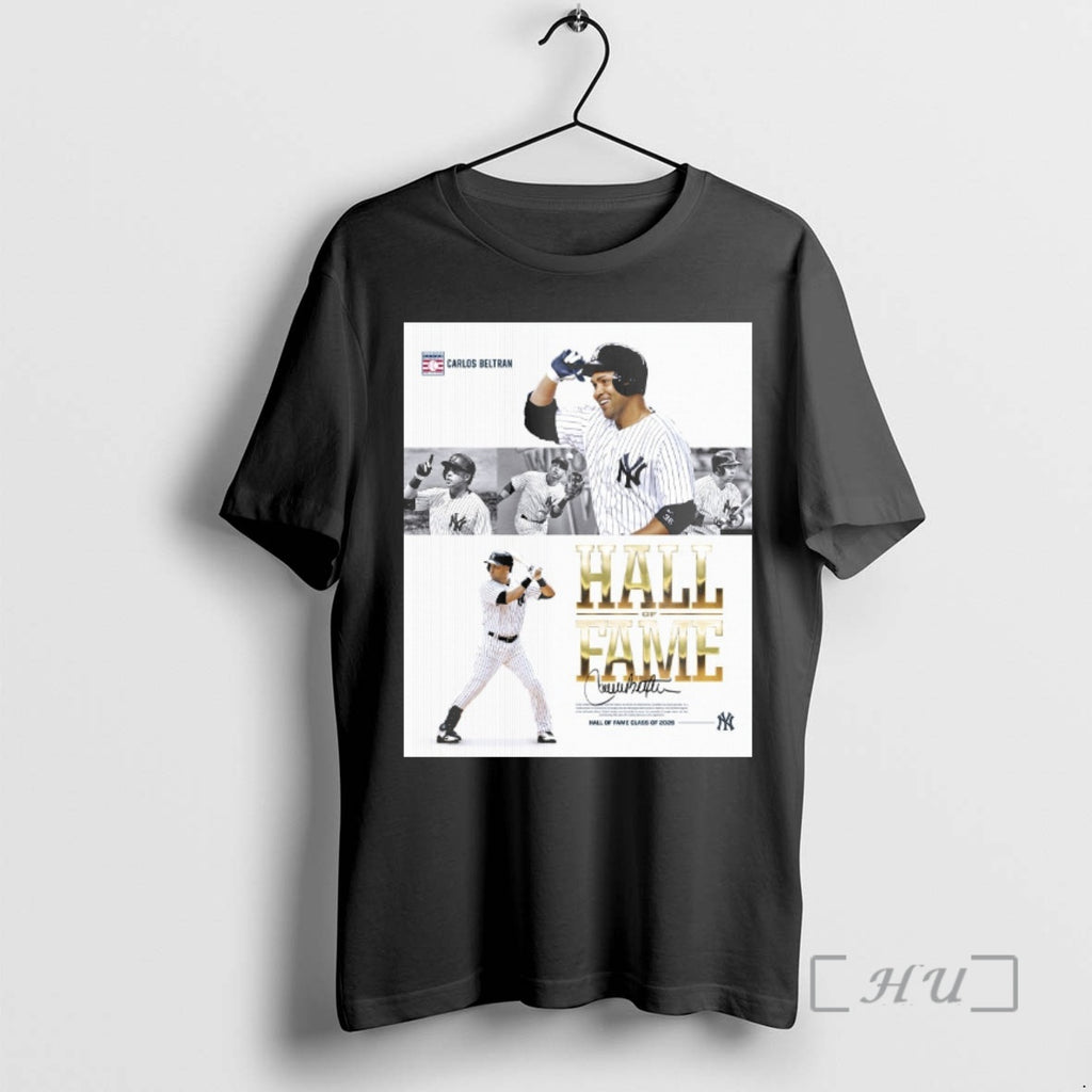 Trending Yankees Congrats Carlos Beltran National Baseball Hall Of Fame Class Of 2025 Signature Premium