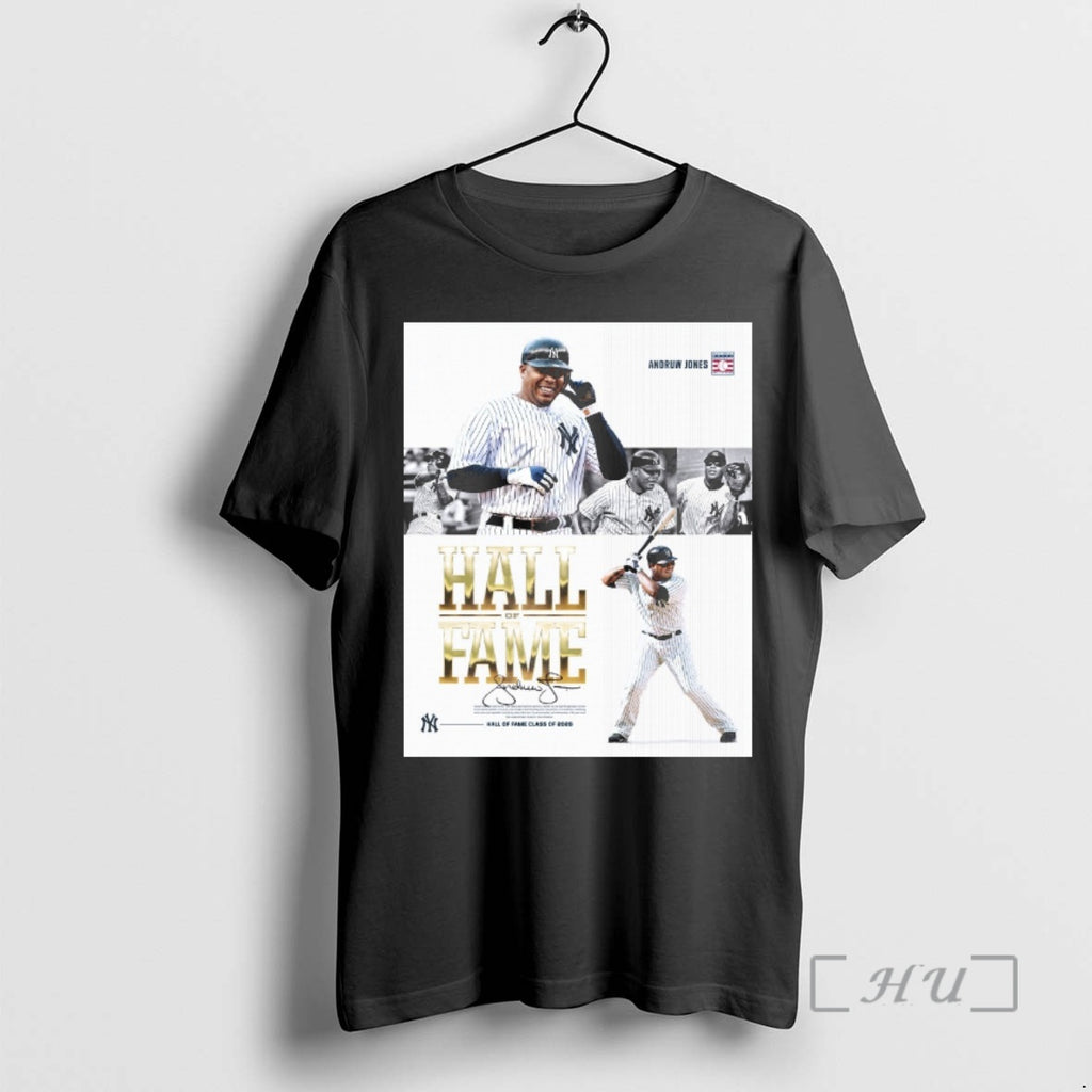 Trending Yankees Congratulations Andruw Jones National Baseball Hall Of Fame Class Of 2025 Signature Premium