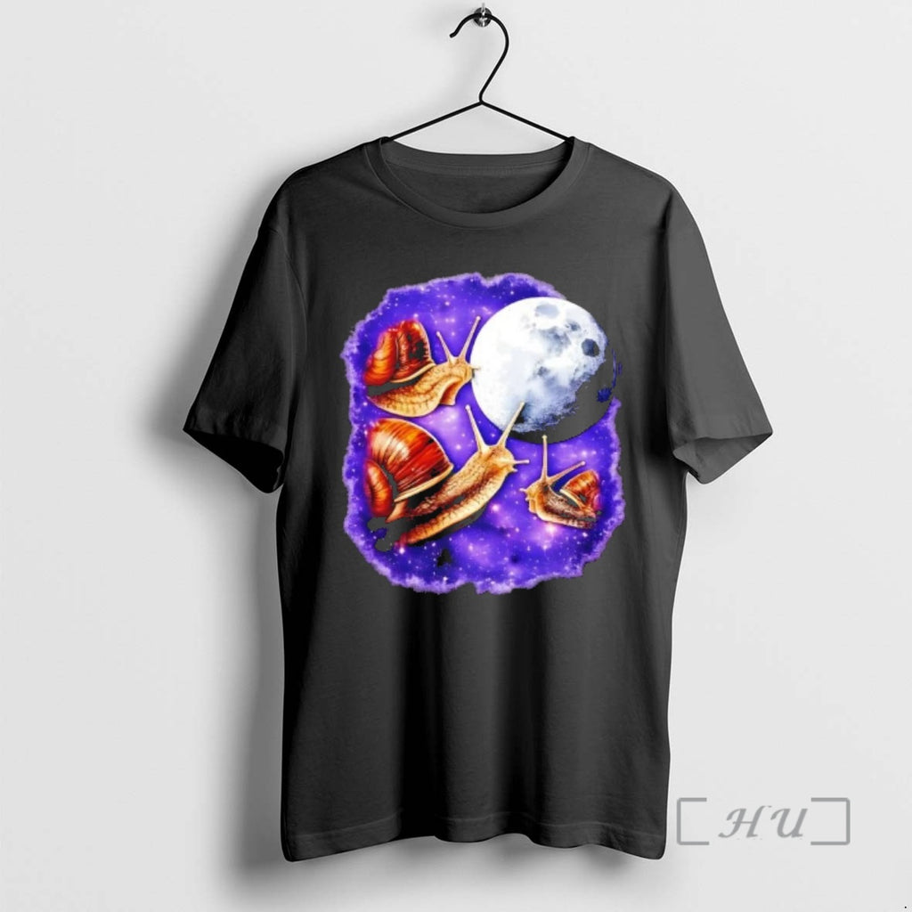 Trending Yearning Snails In Space Moon Graphic