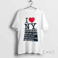 Trending Zohran Mamdani I Love Ny Slogan Premium T Shirt Sweater