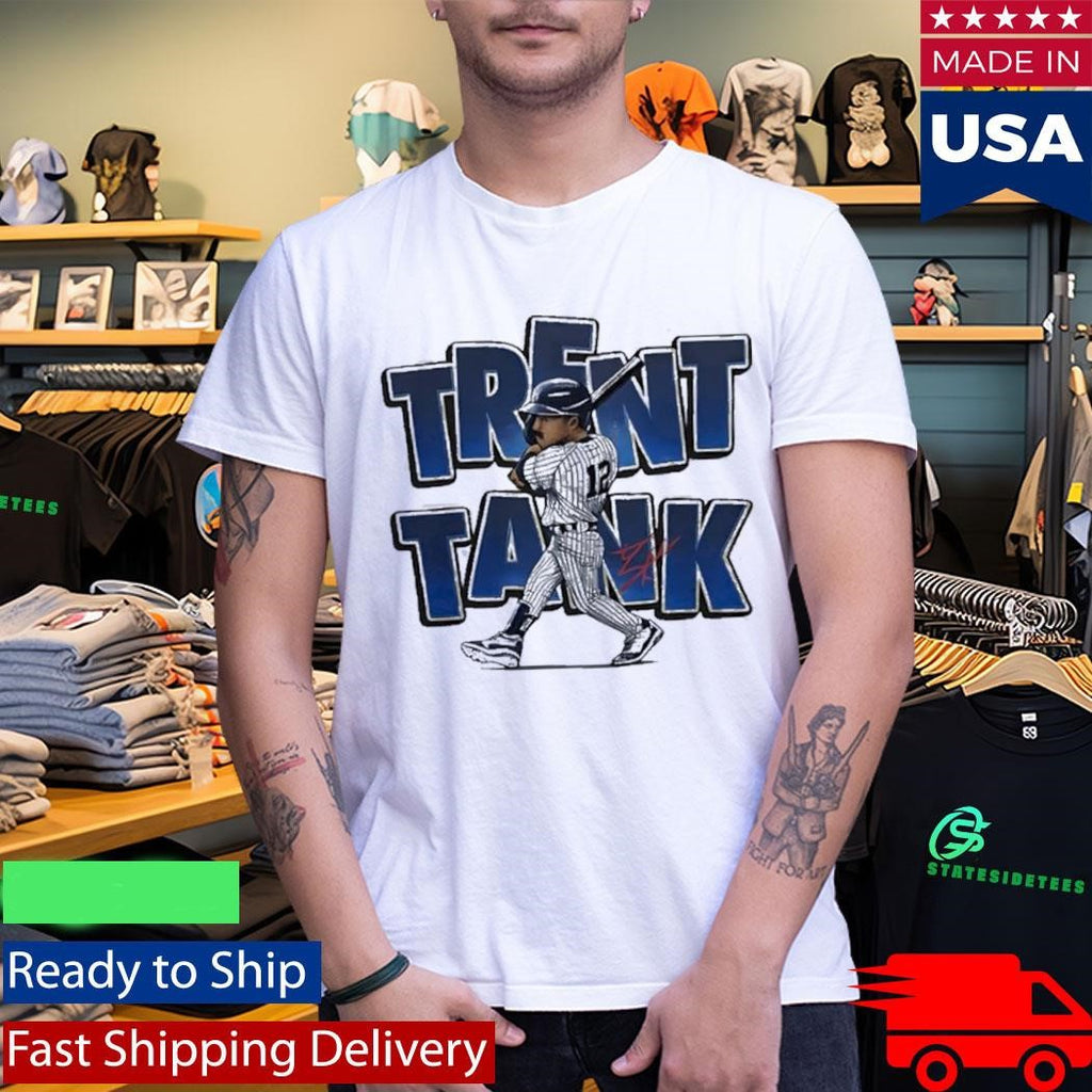 Trent Grisham New York Yankees Trent Tank Signature Shirt
