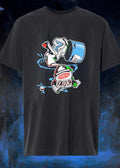 Tribal ZDK Spraying Paint Art Logo T-Shirt