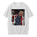 Trump X Jack Hughes Champion Tooth Parody Tshirts Sweater