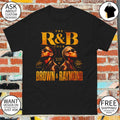 Two legends one Stage Usher Raymond and Chris Brown The R and B Tour Music Concert 2026 shirt