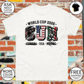 U World Cup 2026 Canada and Mexico eliminated CUM World Cup 2026 shirt