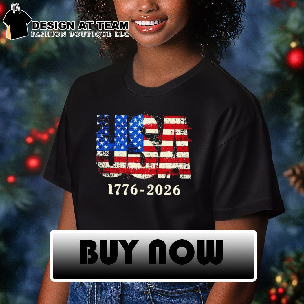 USA 1776-2026 Independence Day Graphic shirt
