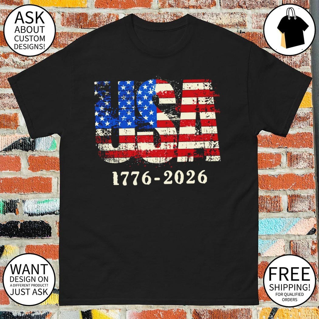 USA 1776-2026 Independence Day Graphic shirt
