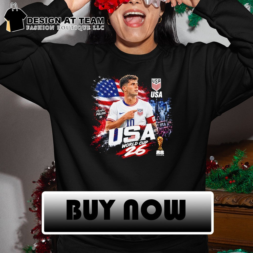 USA Christian Pulisic World Cup 26 shirt
