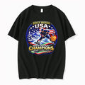 Usa Men Hockey Gold Medal Champions 2026 Italy Commemorative Tshirts Sweater