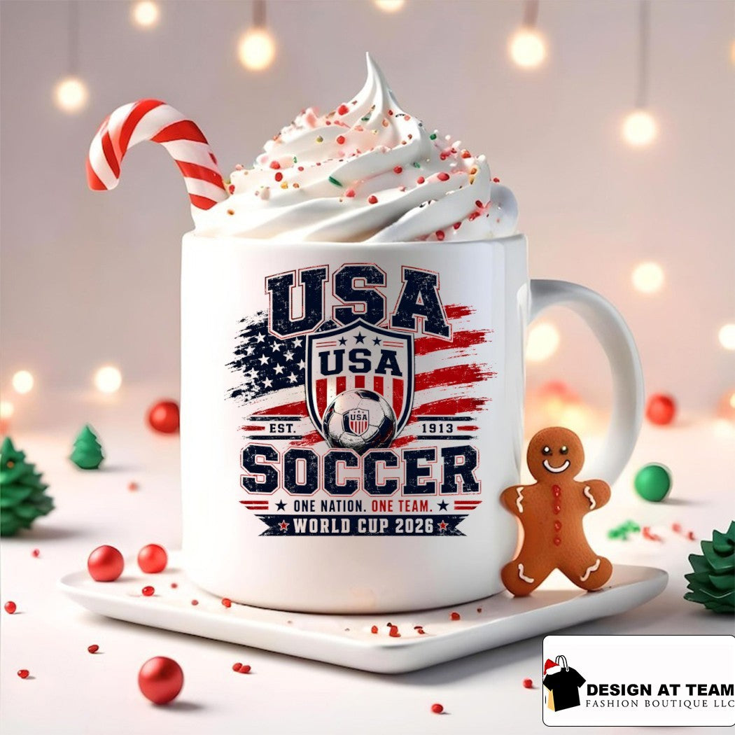 USA Soccer World Cup 2026 One Nation One Team Football shirt