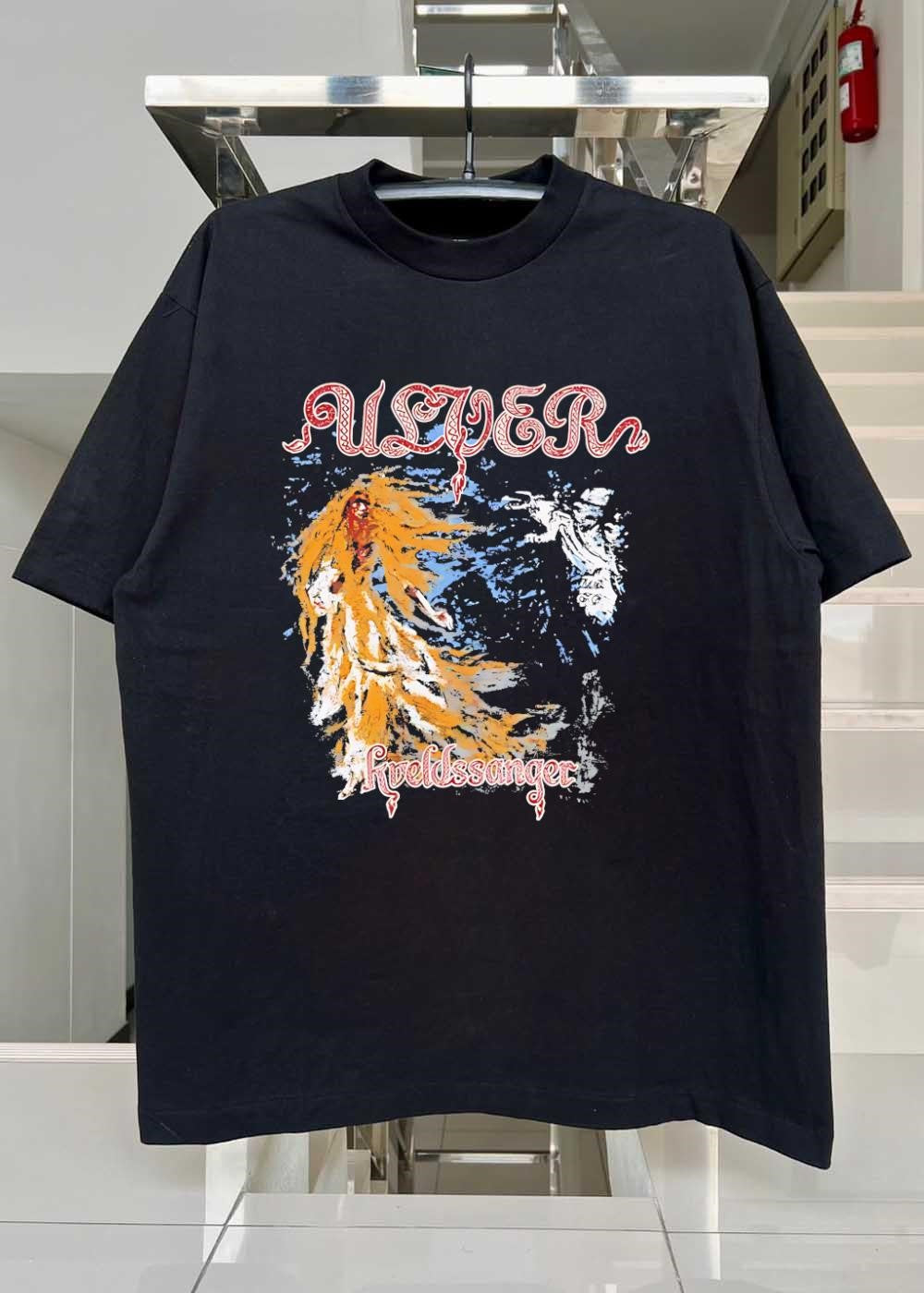 Ulver Kvelds Sanger music band shirt