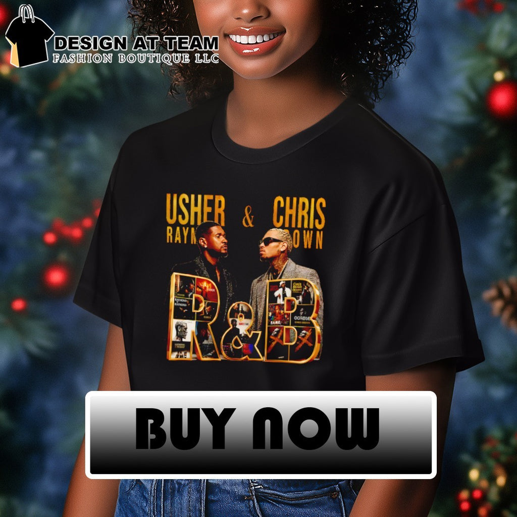 Usher Raymond and Chris Brown The R and B Tour Music Concert 2026 shirt