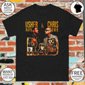 Usher Raymond and Chris Brown The R and B Tour Music Concert 2026 shirt