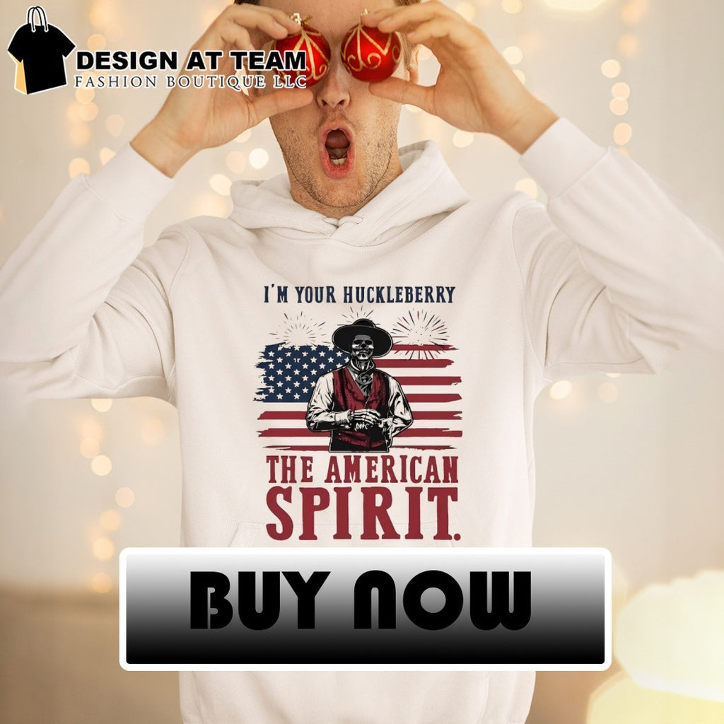 Val Kilmer I’m Your Huckleberry The American Spirit American flag 4th of July shirt