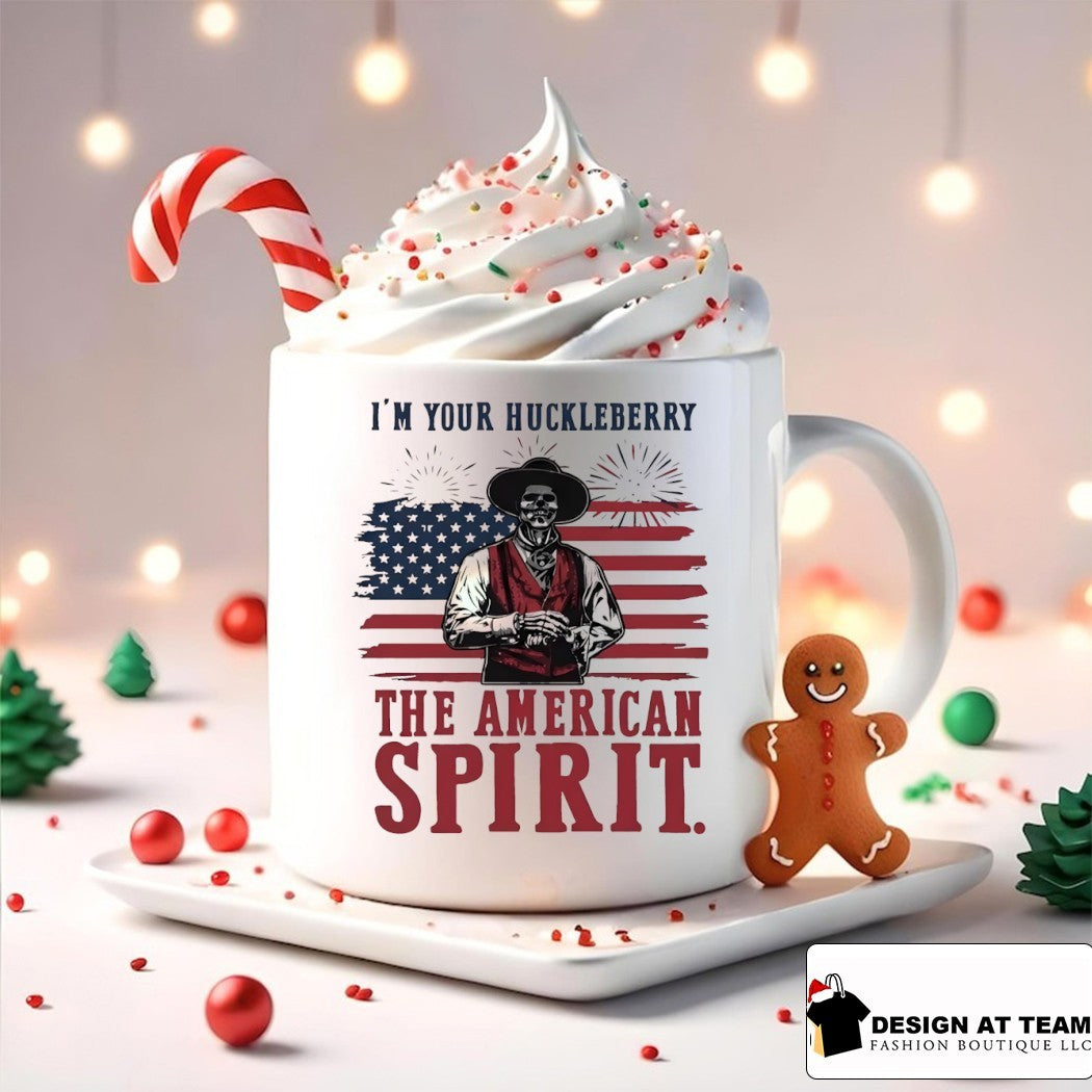 Val Kilmer I’m Your Huckleberry The American Spirit American flag 4th of July shirt