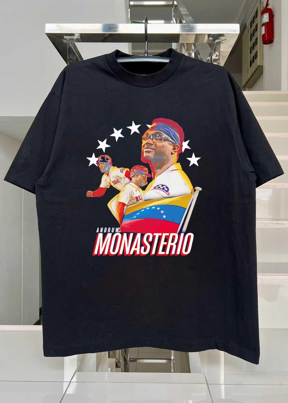 Venezuelan Pride Andruw Monasterio Red Sox Shirt
