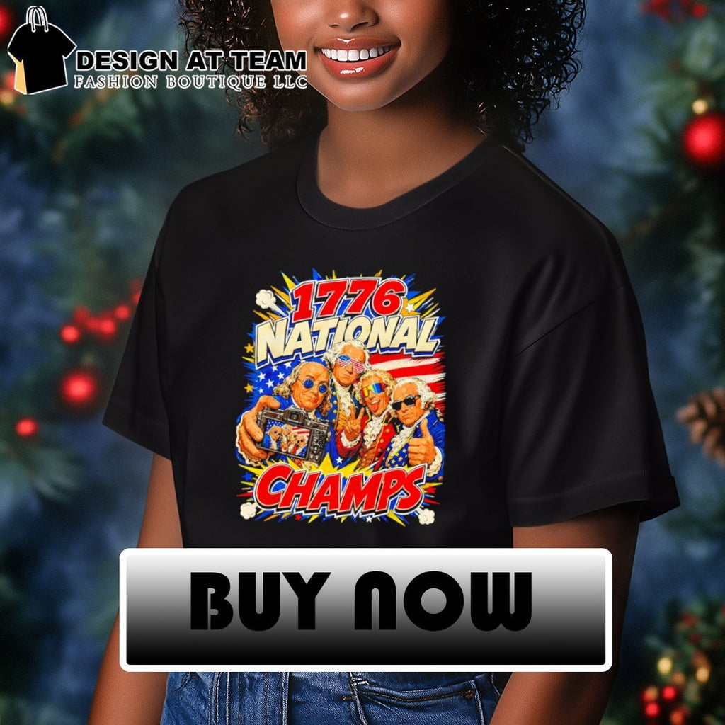 Vintage Founding Fathers Selfie 1776 National Champs shirt