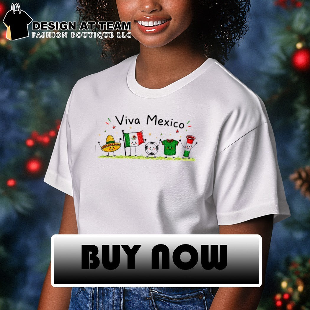 Viva Mexico Soccer World Cup 2026 shirt
