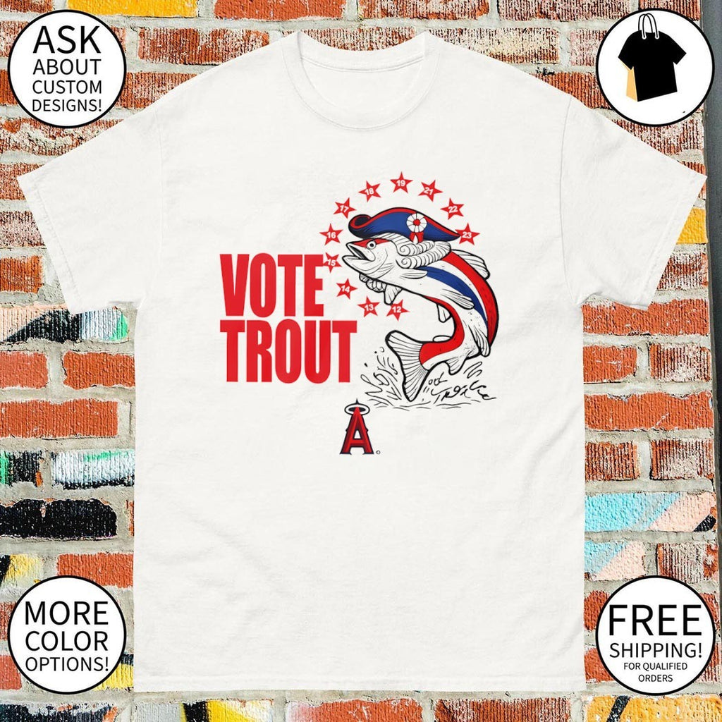 Vote Trout Angels Los Angeles Angels Baseball MLB 2026 shirt