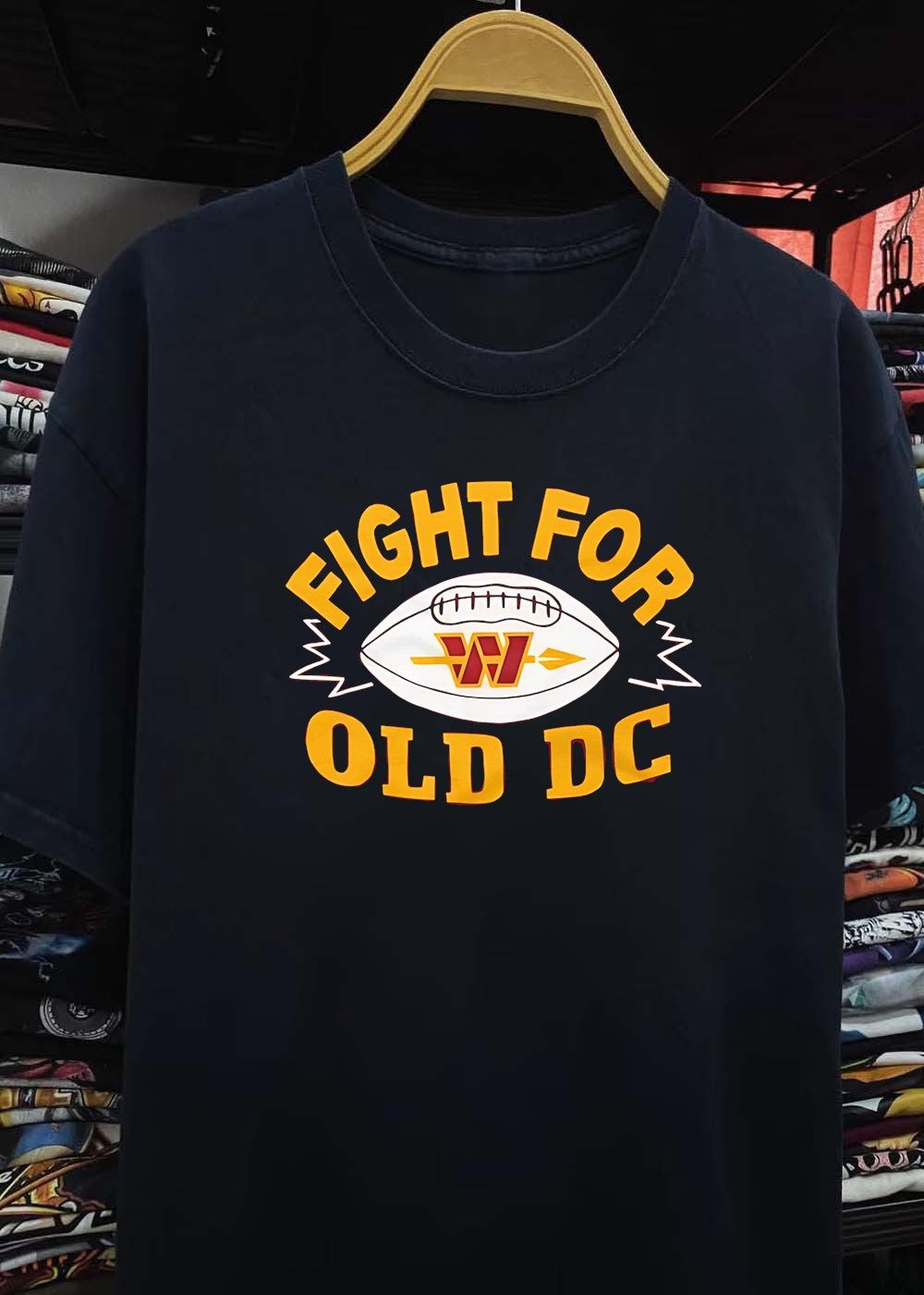 Washington Commanders Apparel Fight for Old DC Fan Gear T-Shirt