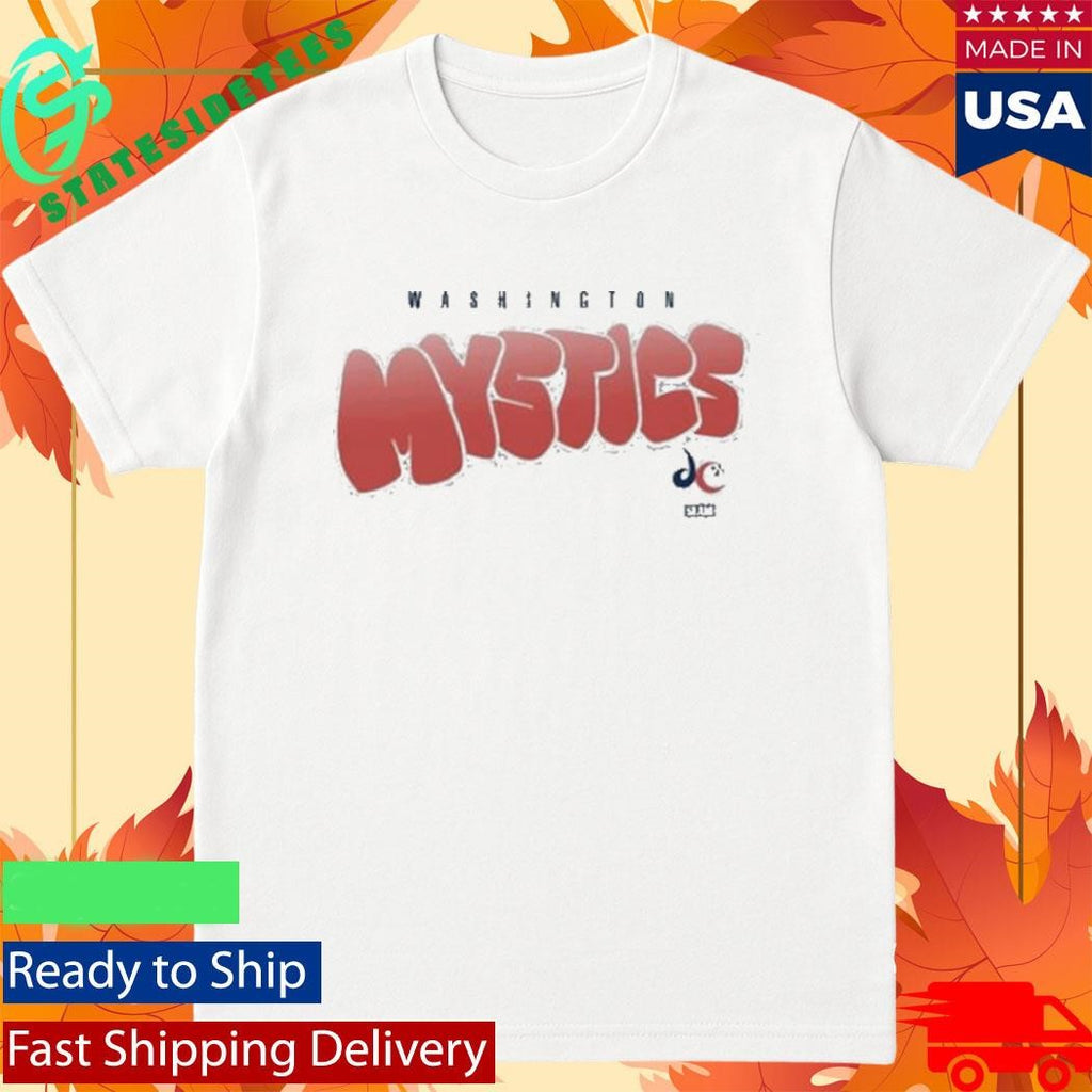Washington Mystics Bubble Script Youth Shirt