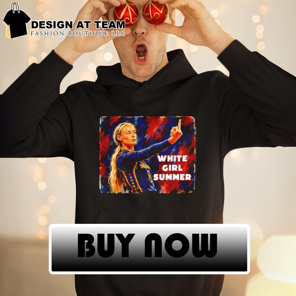 White girl Summer Sophie Cunningham middle finger Indiana Fever Basketball WNBA 2026 Hope style shirt