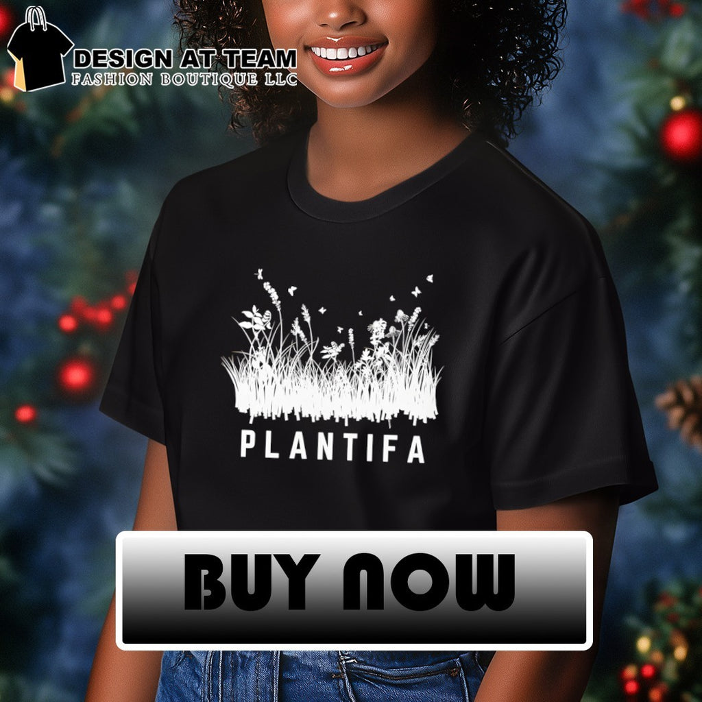Wildflowers and Butterflies Plantifa floral vintage shirt
