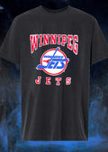 Winnipeg Jets Shirt Apparel featuring Hockey Logo and Team Name Print