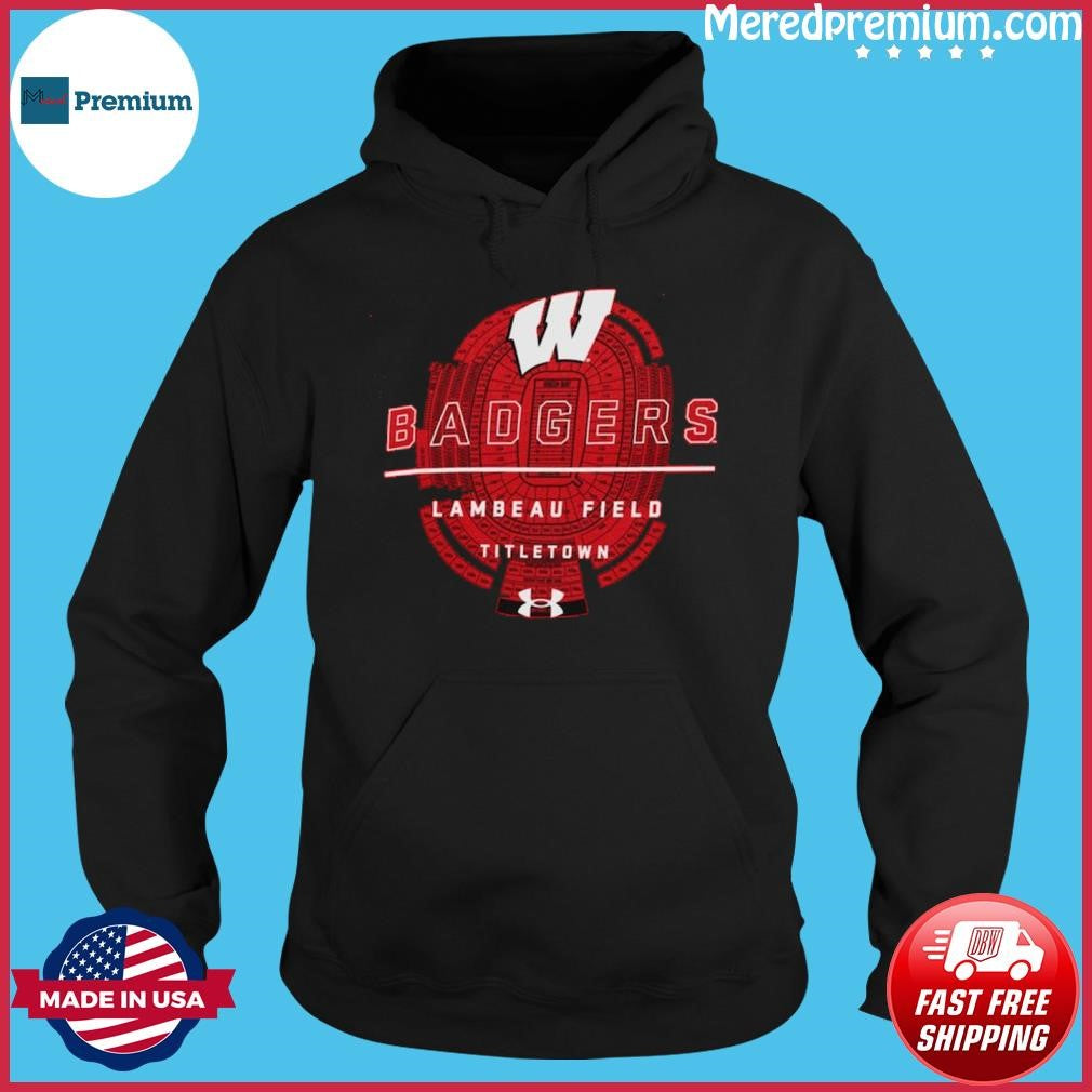 Wisconsin Badgers 2026 Lambeau Field Collection Performance Overlay T-Shirt