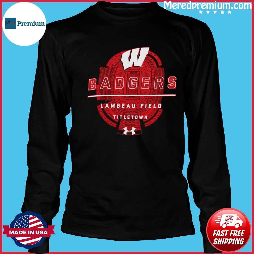 Wisconsin Badgers 2026 Lambeau Field Collection Performance Overlay T-Shirt