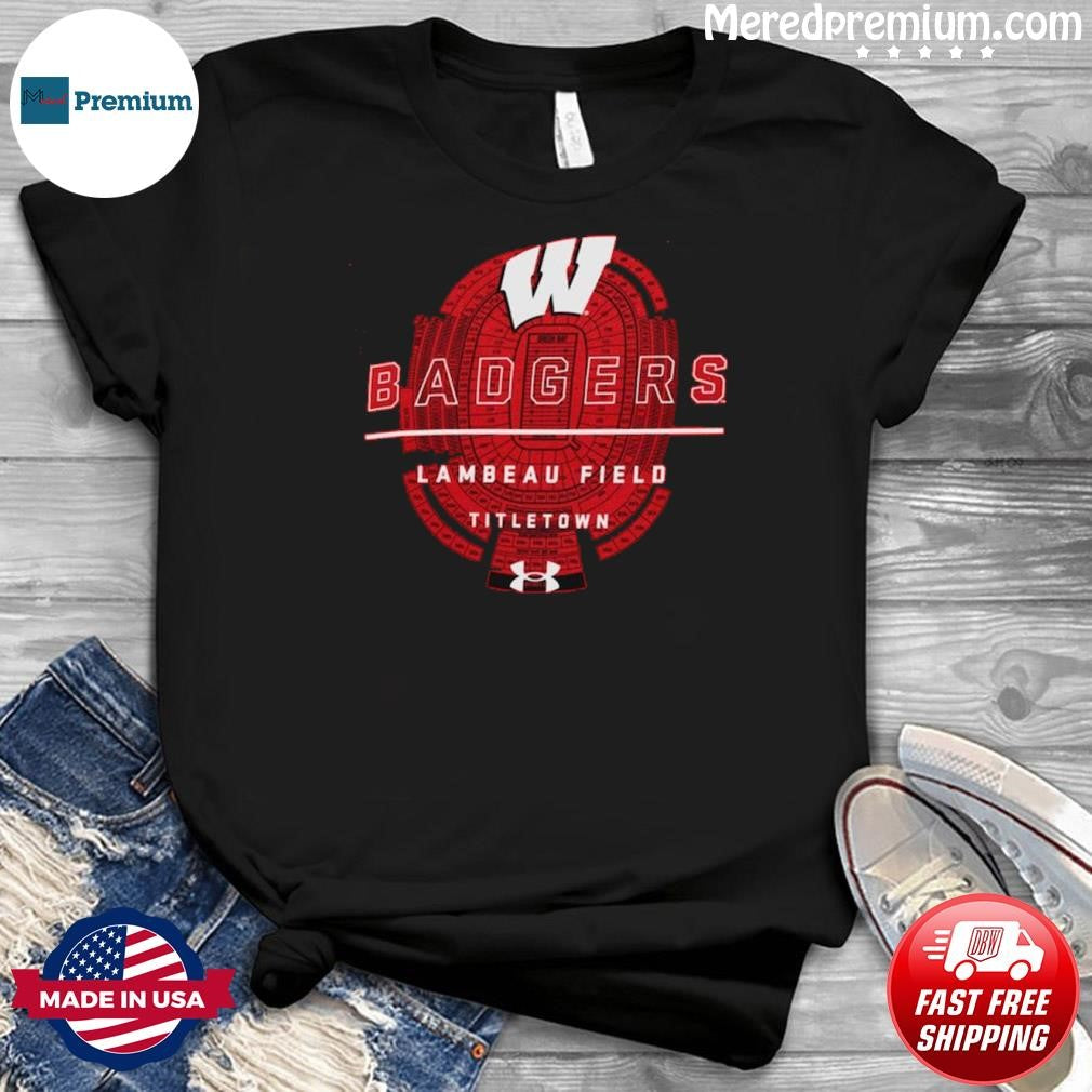 Wisconsin Badgers 2026 Lambeau Field Collection Performance Overlay T-Shirt
