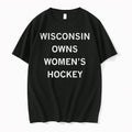 Wisconsin Owns Womens Hockey Tshirts Sweater