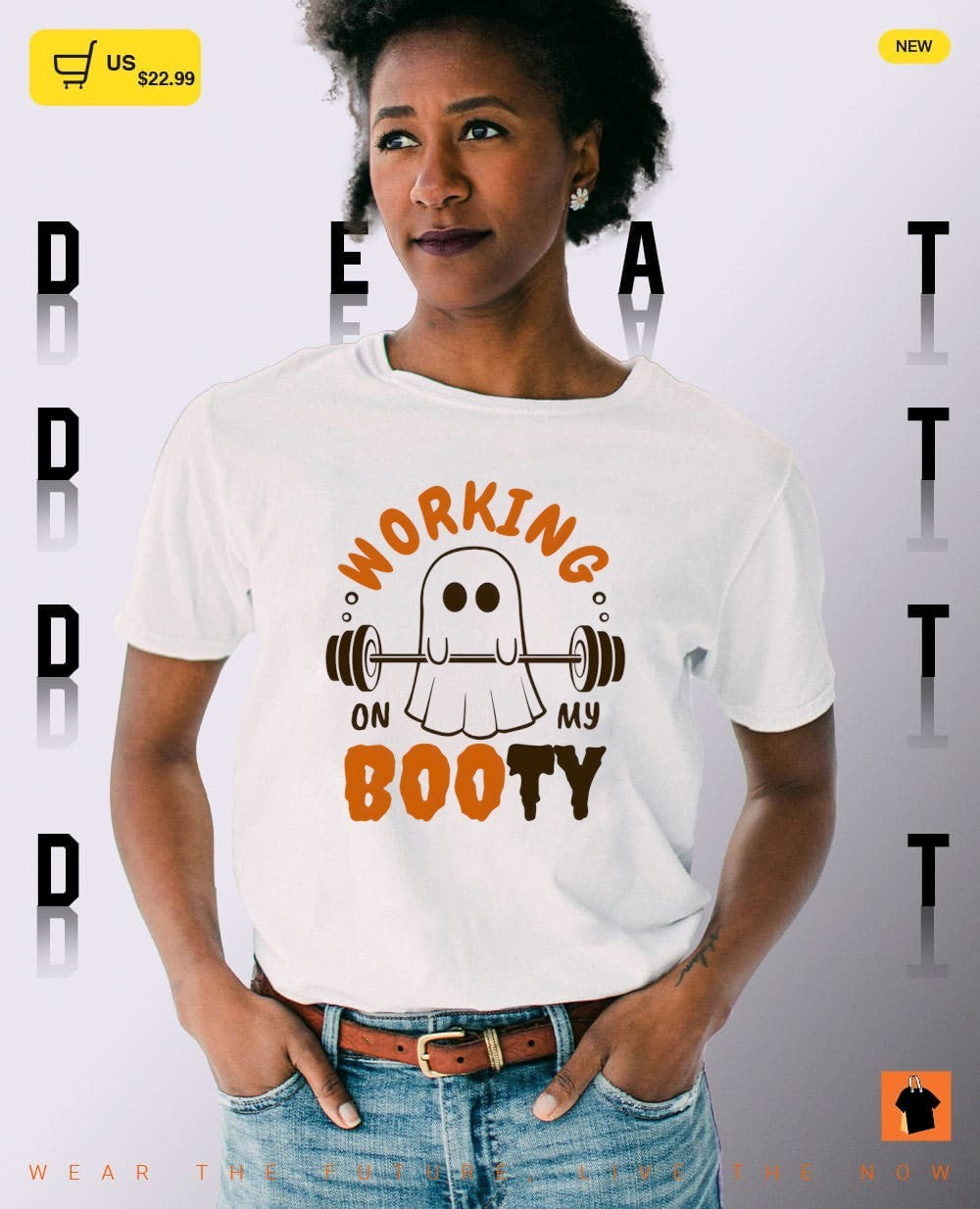 Working On My Booty Ghost Gym Happy Halloween 2026 shirt