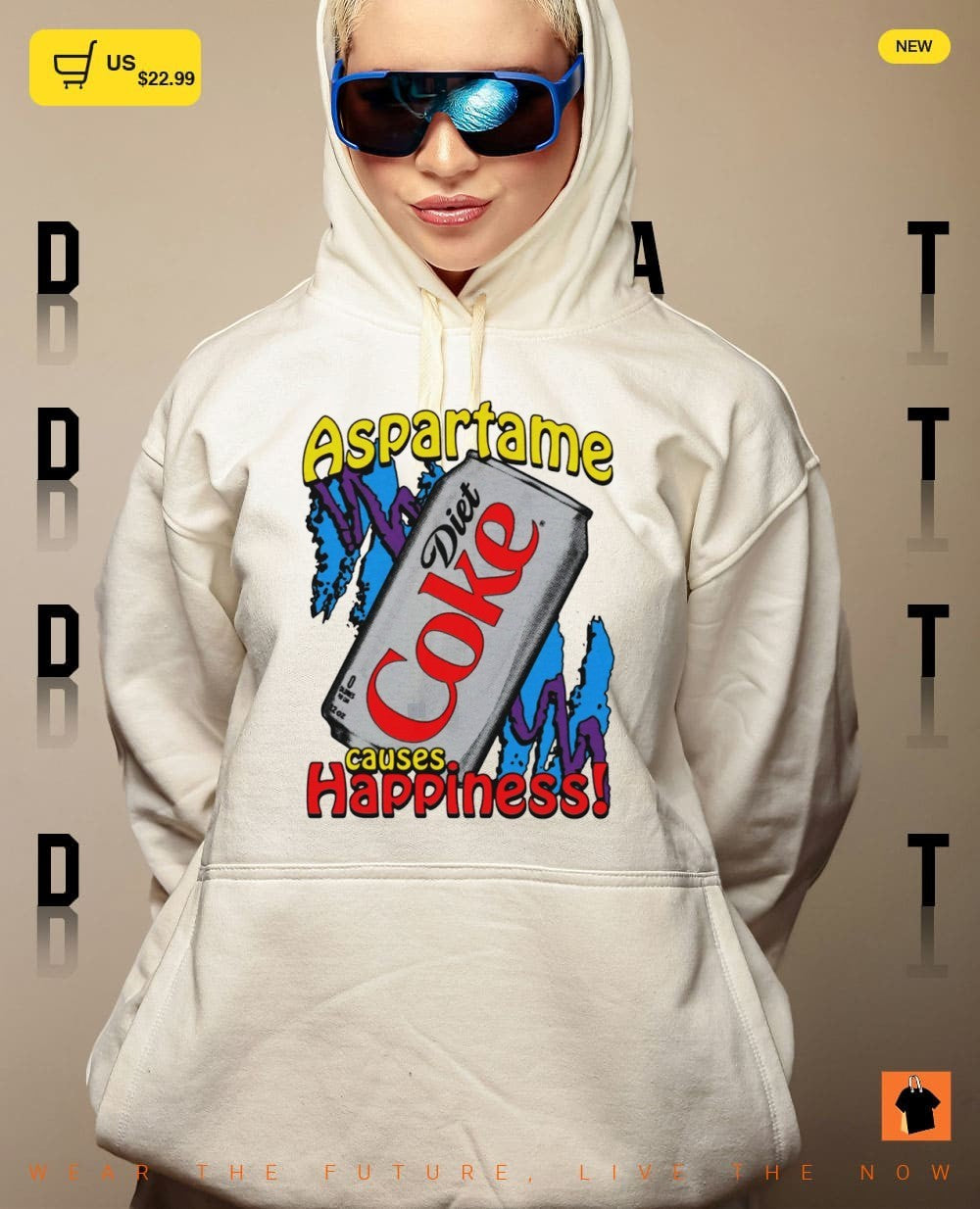 Diet Coke soft drink Aspartame causes Happiness shirt
