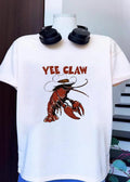 Yee Claw Cowboy Lobster T-Shirt