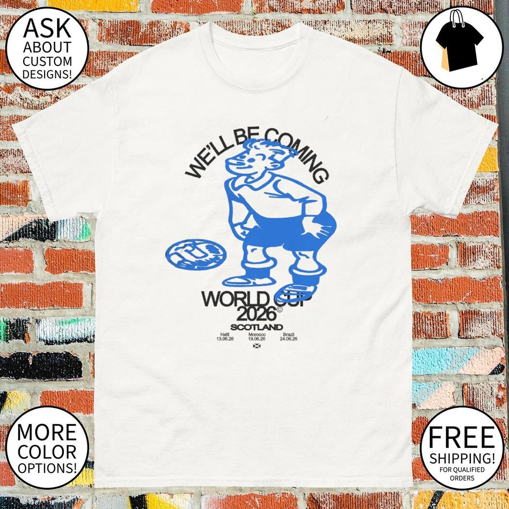 Yes Sir I Can Boogie Scotland World Cup 2026 shirt