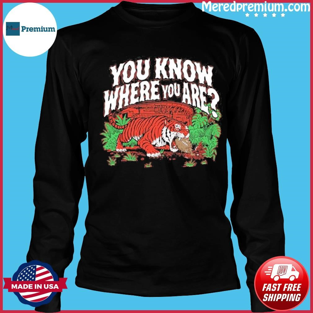 You’re In The Jungle Baby Tiger Shirt