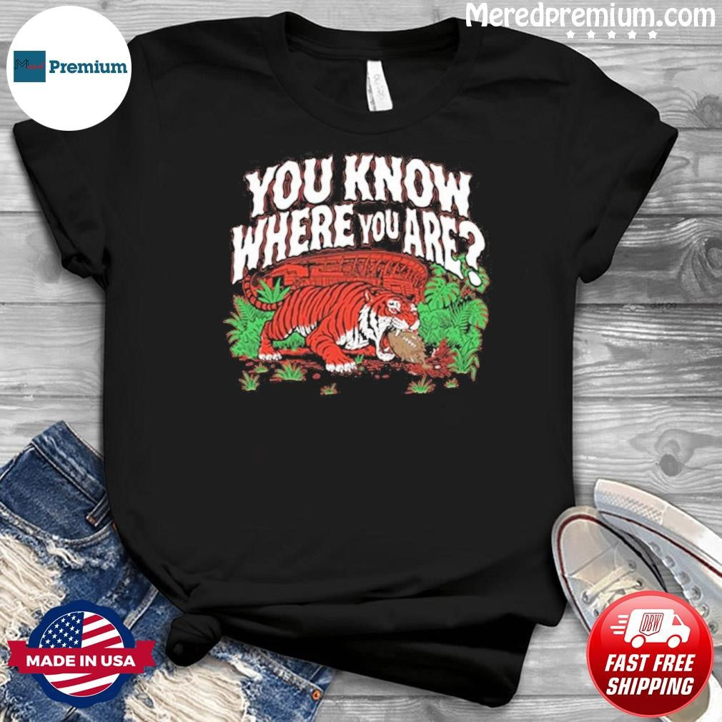 You’re In The Jungle Baby Tiger Shirt