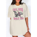 Unisex Oversized - Free Bird World Tour Unisex , , , Long Sleeve Tee