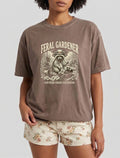 Feral Gardener Certified Chaos Cultivator Raccoon Unisex , , , Long Sleeve Tee