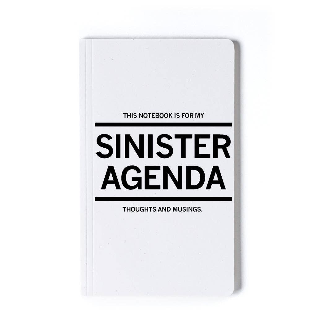 Sinister Agenda Notebook Unisex , , , Long Sleeve Tee