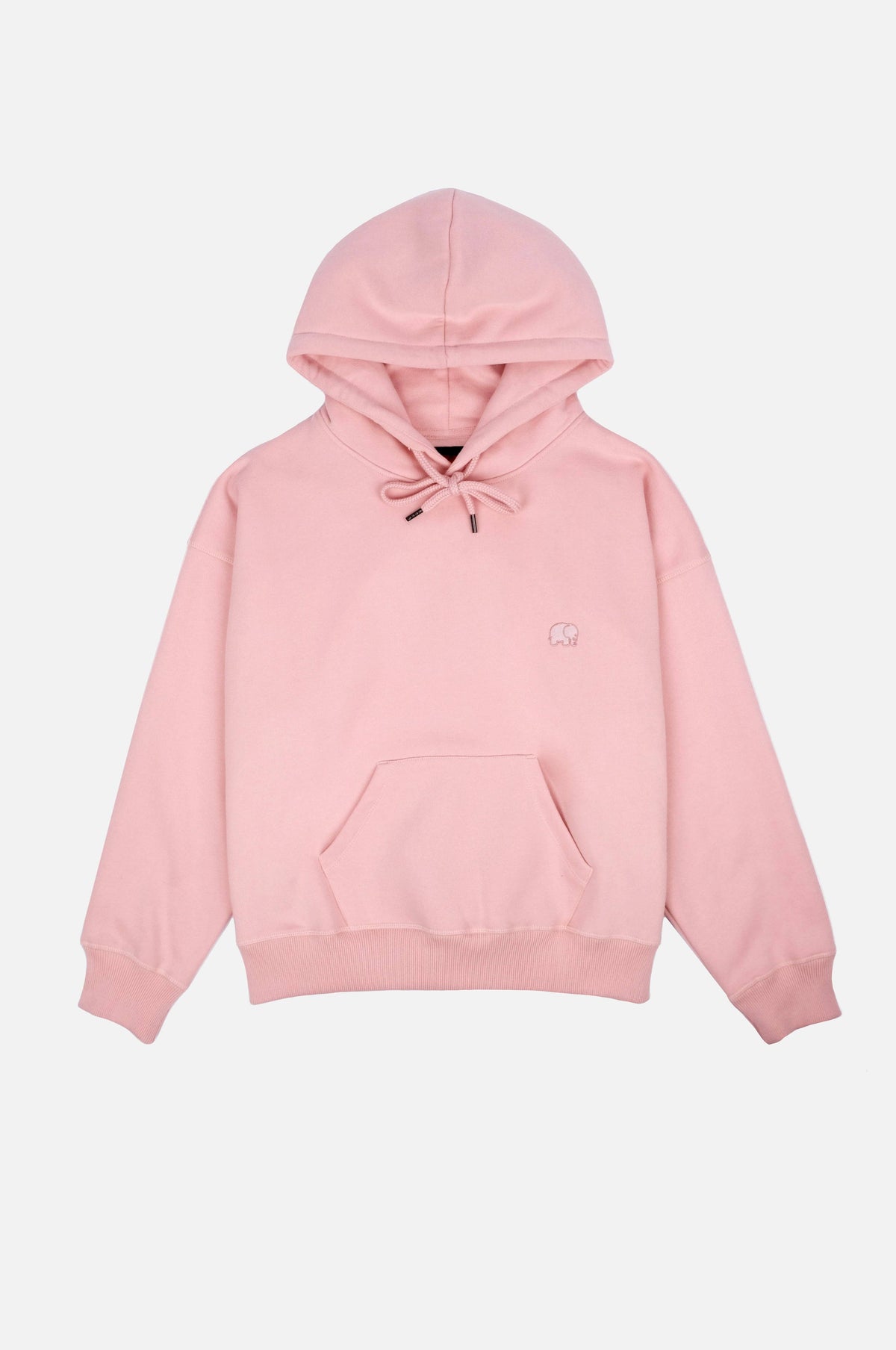 Women's Organic Essential Oversized Pale Pink Unisex , , , Long Sleeve Tee