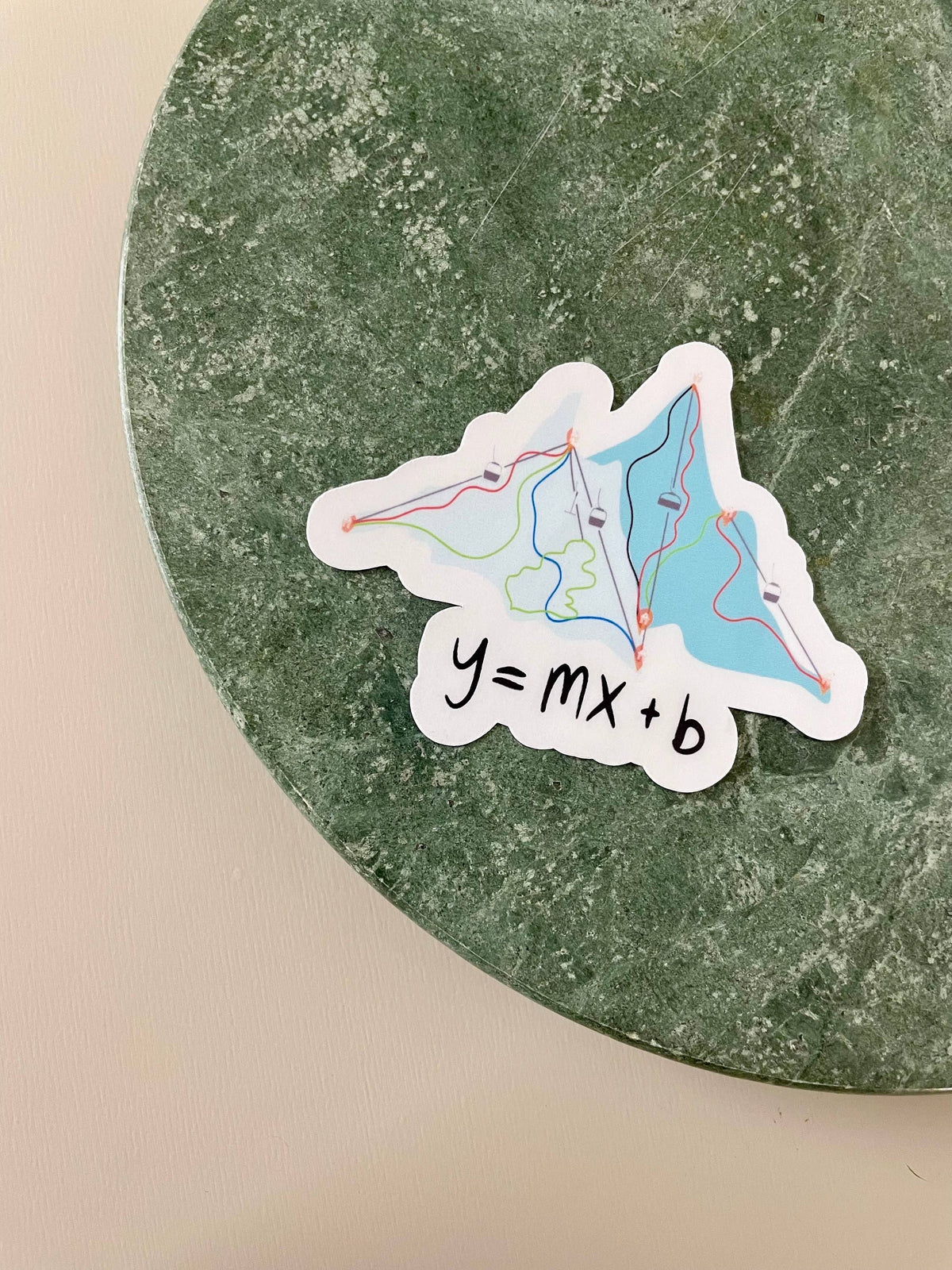 Skiing Snowboarding Pun Die-Cut Sticker Unisex , , , Long Sleeve Tee