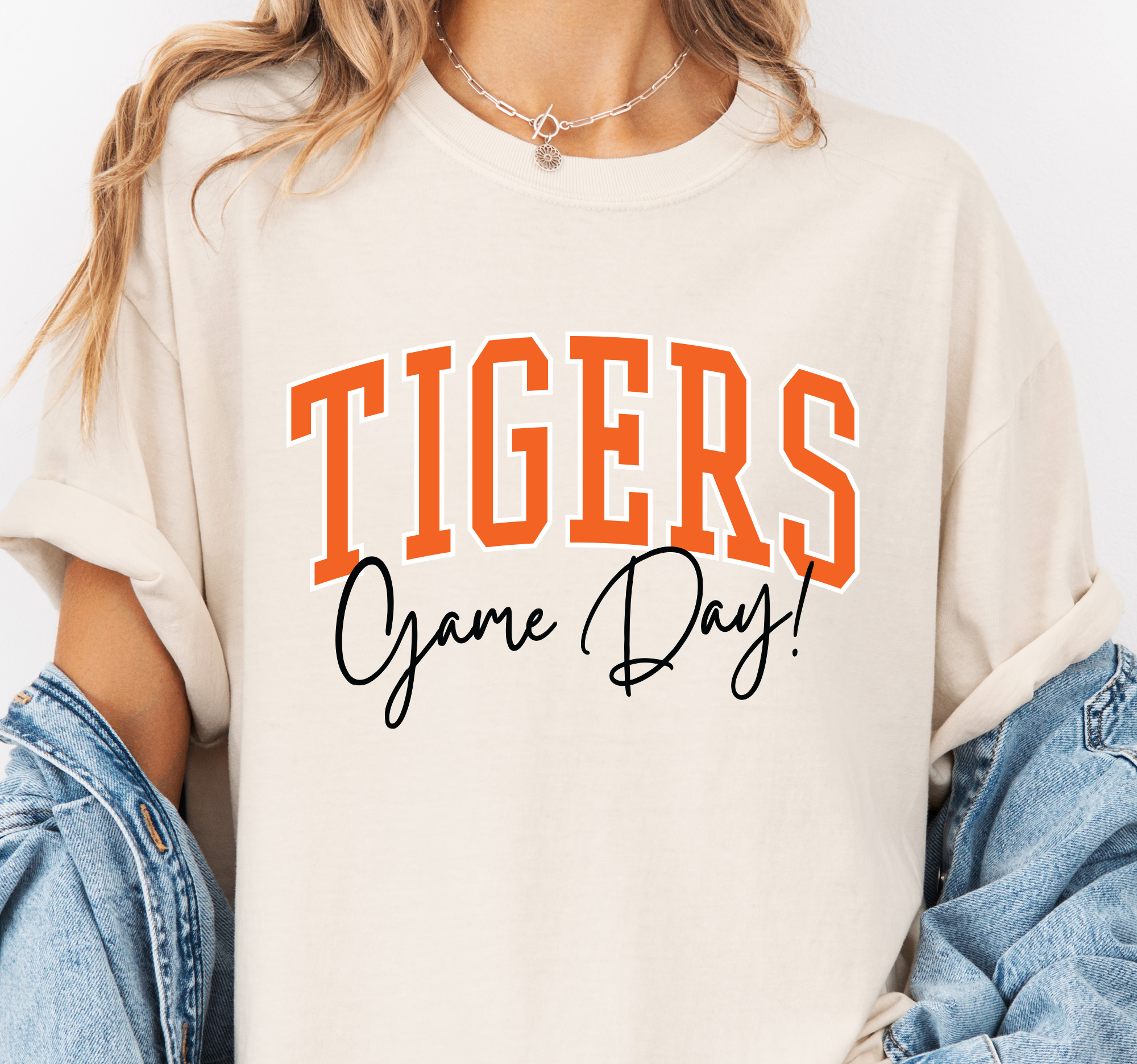Custom Team Mascot Spirit Wear, Comfort Colors® Shirt Unisex , , , Long Sleeve Tee