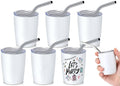 3 oz White Sublimation Shot Glass Customizable Unisex , , , Long Sleeve Tee