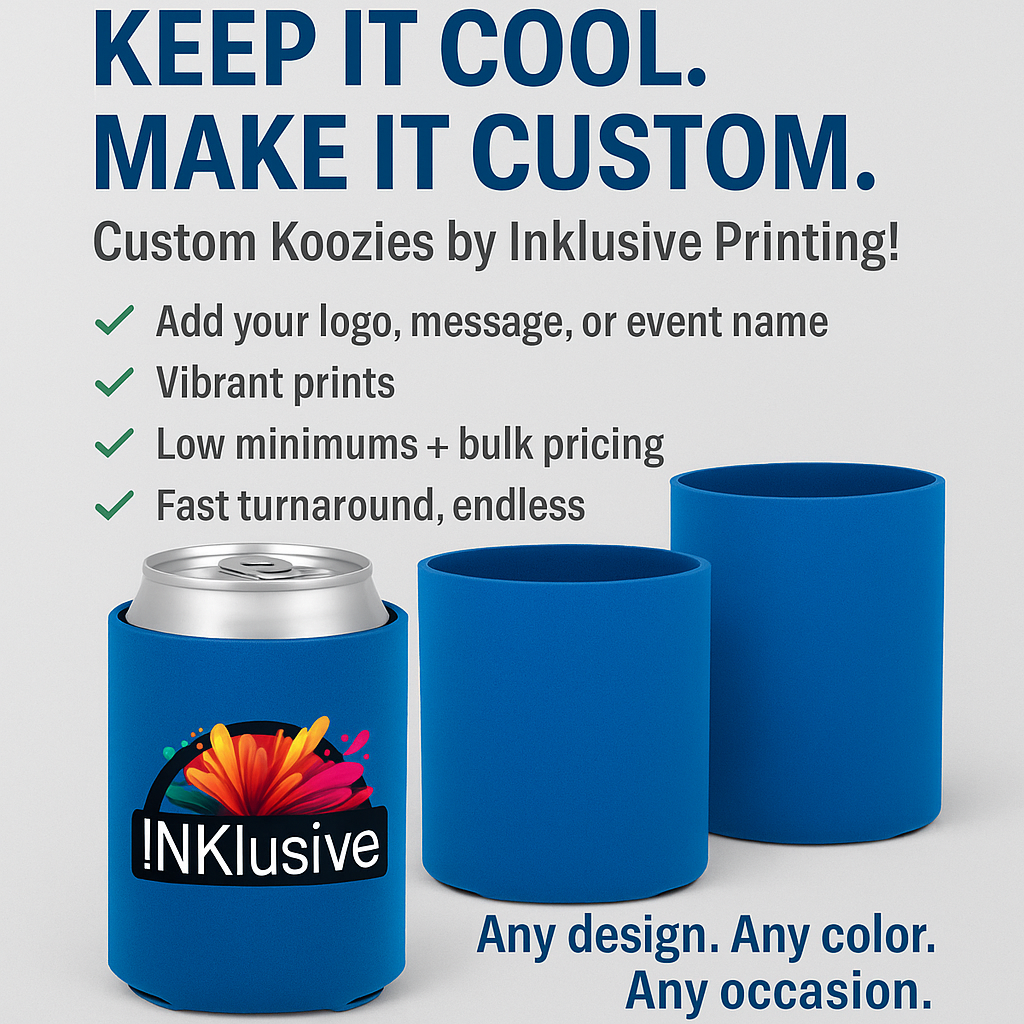 Custom Can Koozies - 1 Sided Unisex , , , Long Sleeve Tee