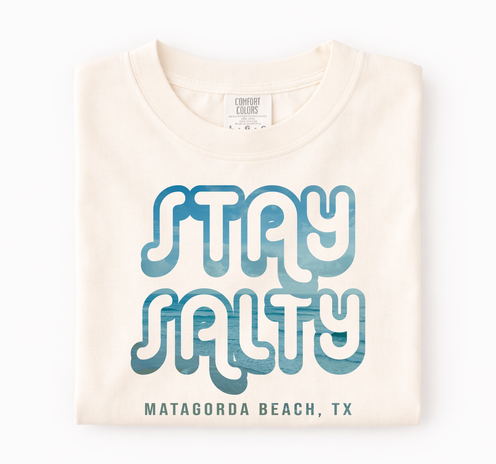 Stay Salty Beach Shirt, Comfort Colors® Beach Souvenir Shirt Unisex , , , Long Sleeve Tee