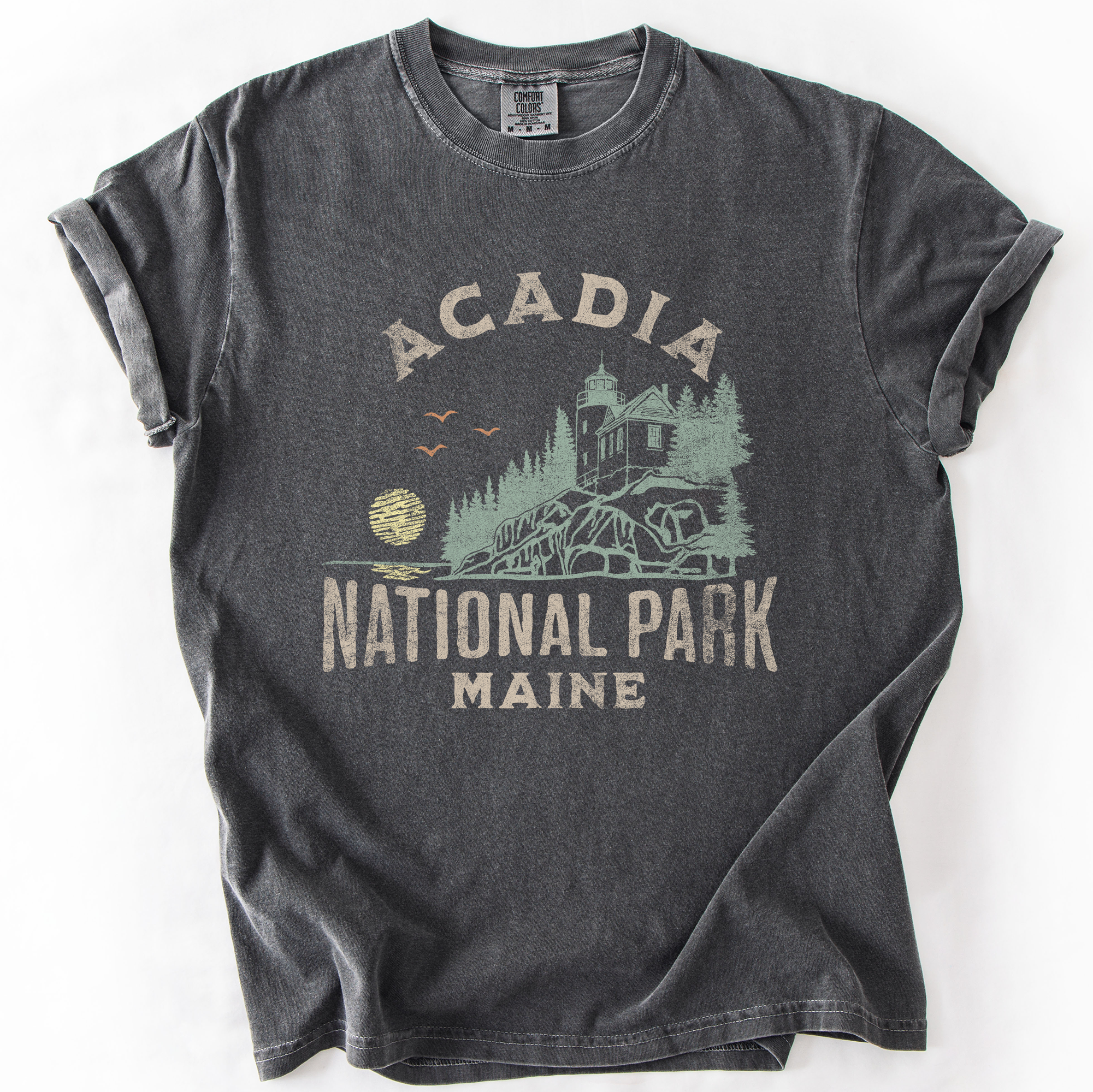 Acadia National Park, Maine Outdoors, Camping Hiking Unisex , , , Long Sleeve Tee