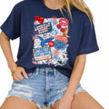 Land of the Free American Rodeo Graphic Tee Unisex , , , Long Sleeve Tee